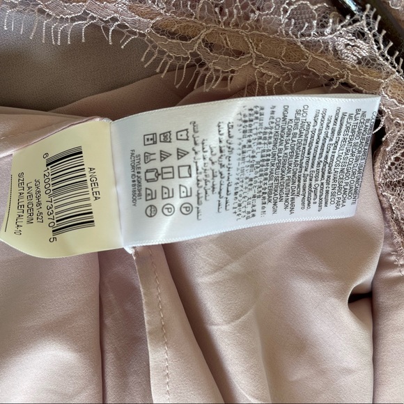 NEW BCBG MAXAZRIA LAVENDER ANGELEA PLEATED HIGH LOW DRESS - Picture 13 of 15